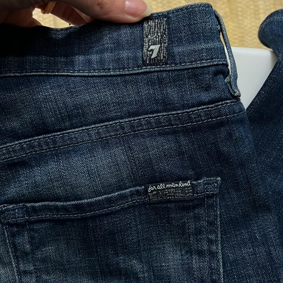 7 For All Mankind High Waist Bootcut Jeans Size 30 - Picture 5 of 7